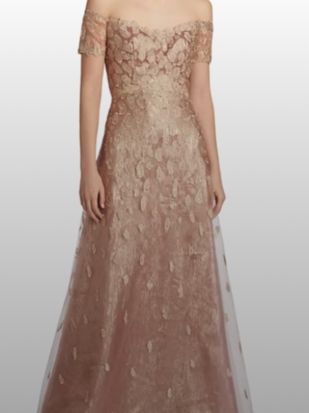 Stunning gown from the Rene Ruiz collection